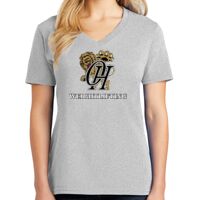 Ladies Core Cotton V Neck Tee Thumbnail