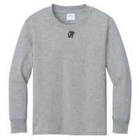 Youth Long Sleeve 5.4 oz 100% Cotton T Shirt Thumbnail